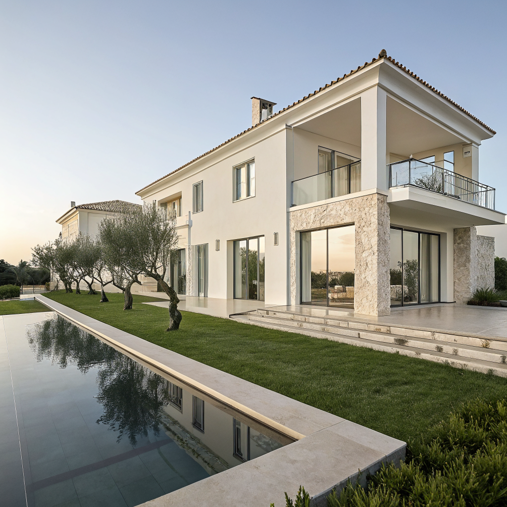 Modern luxury villa in Austin across the country with owner financing