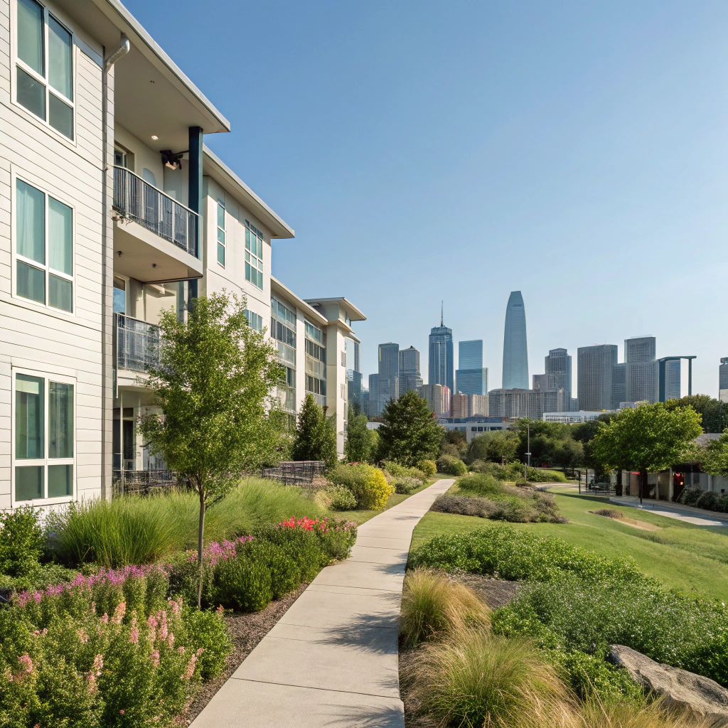 High-rise condo in Dallas with flexible payment terms